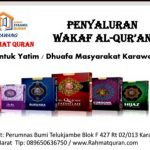 Penyaluran wakaf quran-539x402